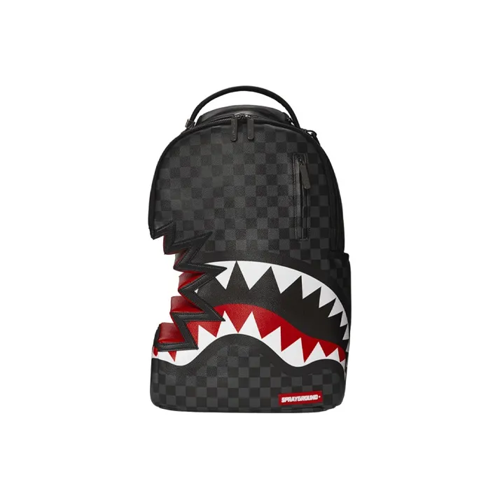 SPRAYGROUND Artificial Leather Backpack Regular Men's Black-0