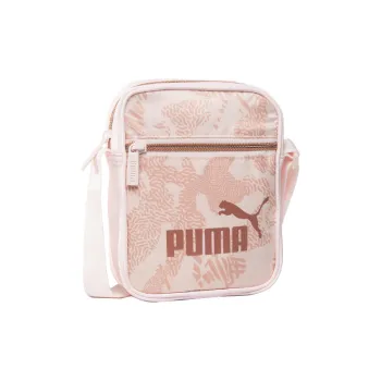 PUMA Fabric Shoulder Bag Crossbody Bag Regular Women's Pink White