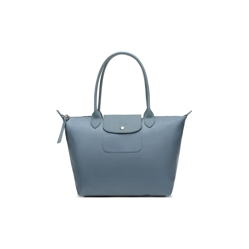 LONGCHAMP Le Pliage Néo Nylon Dumpling Bag Handbag Shoulder Bag Women's Nordic Blue-0