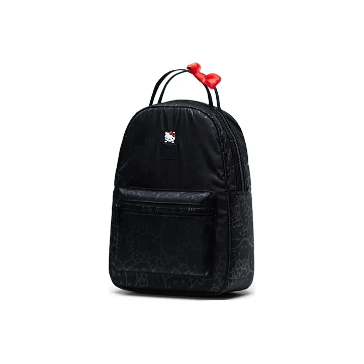 Herschel Hello Kitty Collaboration Backpack Small Size Women's Black-2