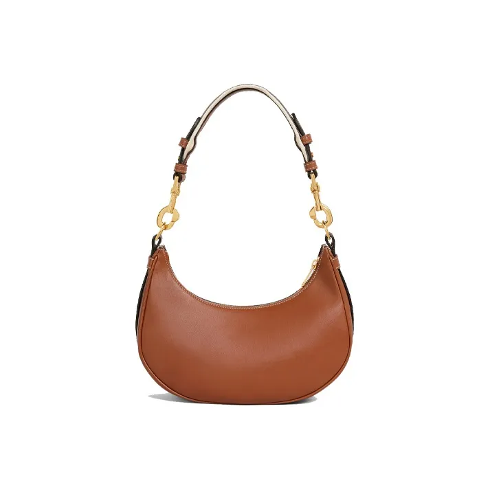 CELINE AVA Smooth Calfskin Shoulder Bag Handbag Shoulder Bag Women's Tawny-2