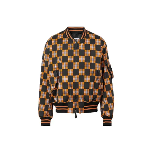 Burberry Jacket Men Deep Orange