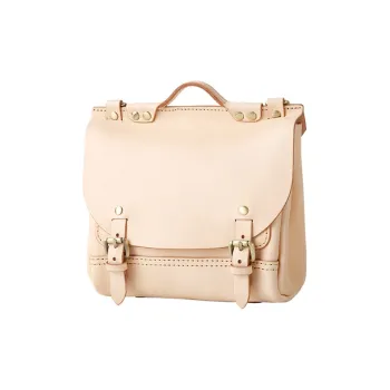 LINE ARTISANAL Vegetable Tanned Cow Leather Satchel Bag Shoulder Bag Mini Women's Multicolor