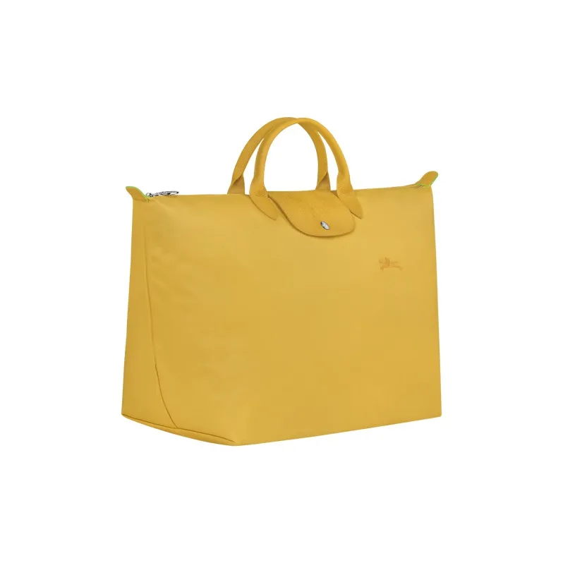 LONGCHAMP Le Pliage Green Canvas Handbag Canvas Bag Travel Bag Women's-2