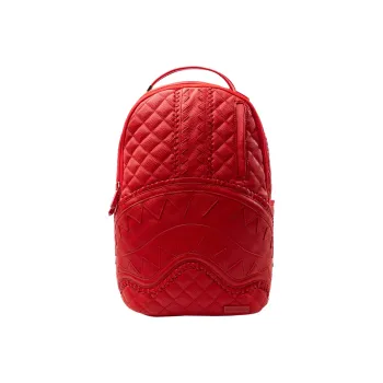 SPRAYGROUND Artificial Leather Backpack Medium Size Unisex Red