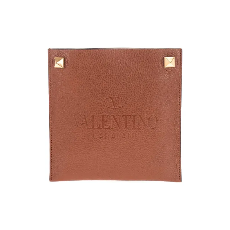 Valentino Cow Leather Crossbody Bag Women's Brown-0