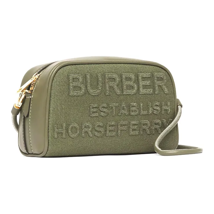 Burberry Linen And Cotton Blend Shoulder Bag Crossbody Bag Women's Jasper-1