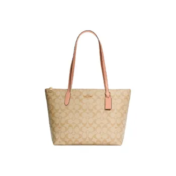 COACH Zip Top Tote Shoulder Bags