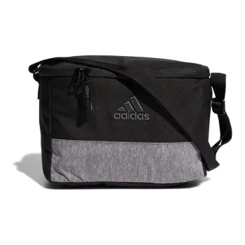 Adidas Recycled Polyester Plain Weave Shoulder Bag, Crossbody Bag Regular Men's Black