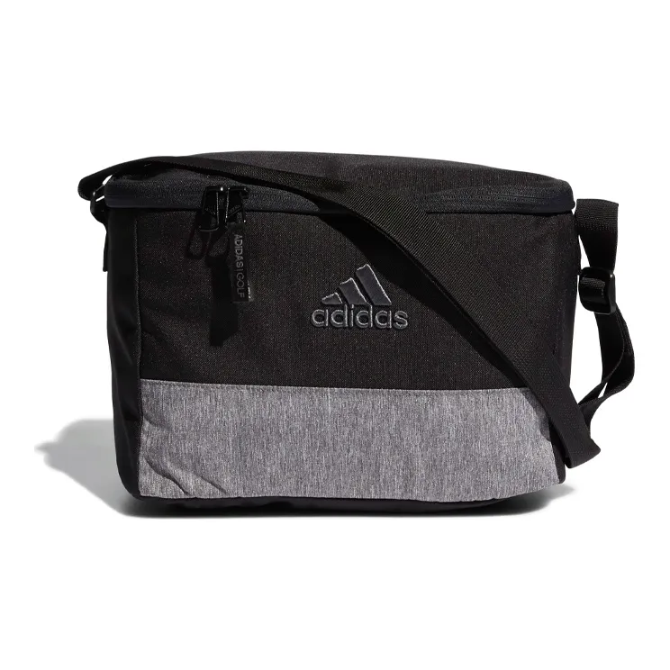 Adidas Recycled Polyester Plain Weave Shoulder Bag, Crossbody Bag Regular Men's Black-0