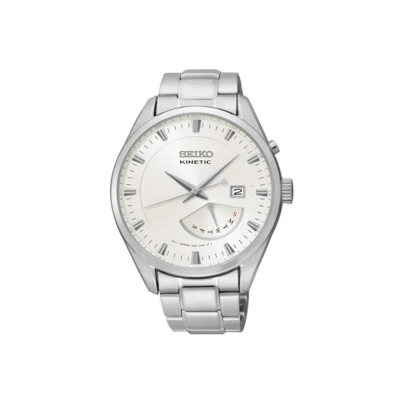 SEIKO Automatic Mechanical Movement Watch Men's Watches White Dial SRN043P1-0