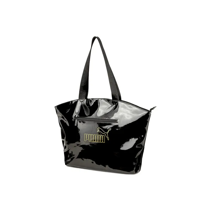 PUMA Artificial Leather Combo Bag, Jelly Bag, Tote Bag, Shopping Bag, Handbag, Shoulder Bag Unisex Black-0