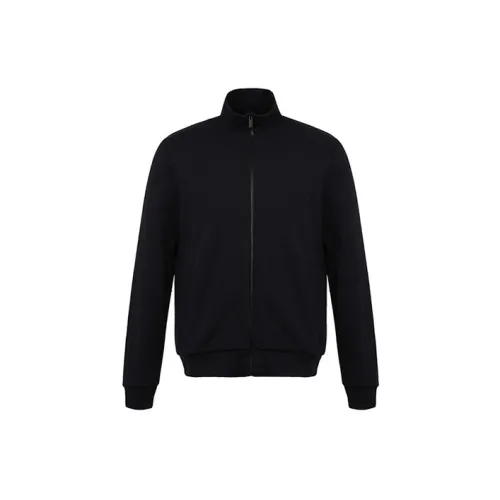 FENDI Jackets Men Dark Blue