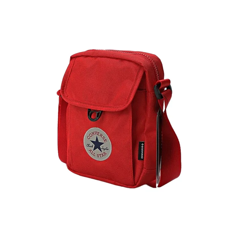 Converse Polyester Shoulder Bag Crossbody Bag Regular Unisex Red-1
