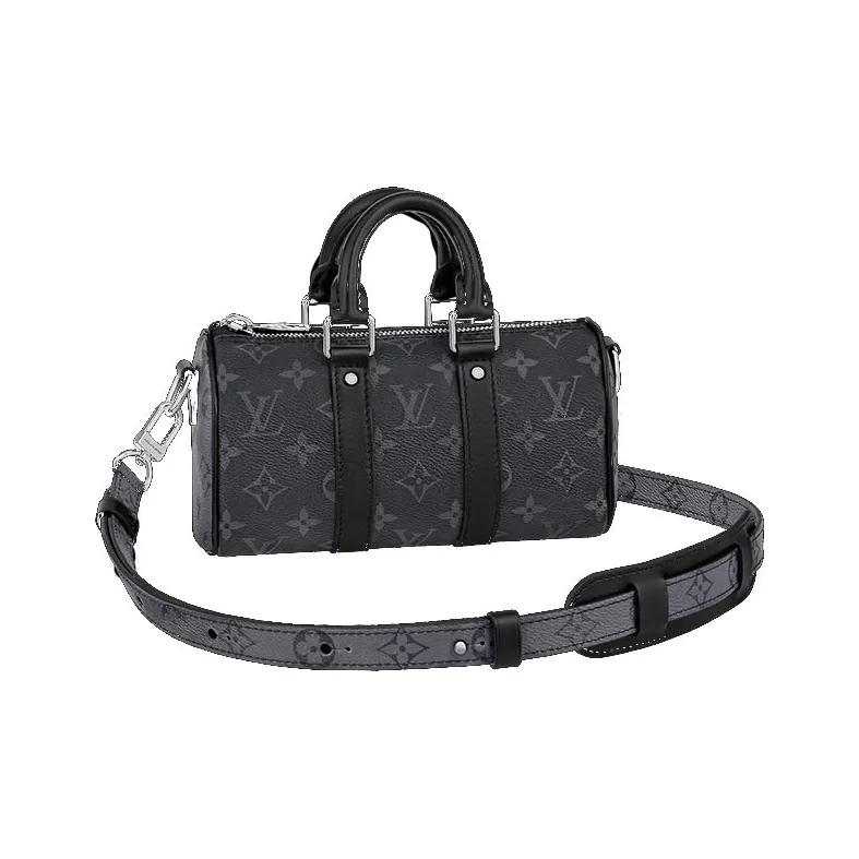 LOUIS VUITTON Keepall Xs Monogram Eclipse Reverse Black-0