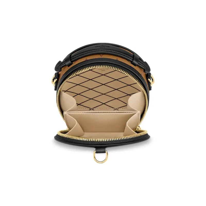 LOUIS VUITTON Mini Boite Chapeau Monogram Reverse Brown-5
