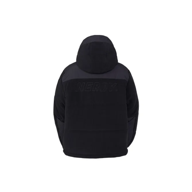 Nerdy Puffer Jackets Unisex Black-1