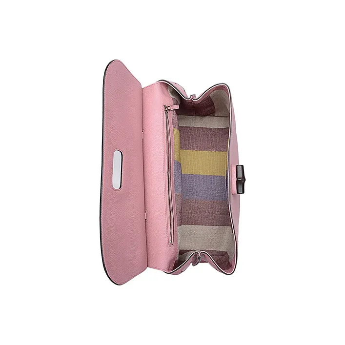 GUCCI Bamboo 1947 Leather Shoulder Bag Crossbody Bag Handbag Women's Rose Pink-3