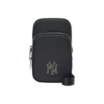 MLB Polyester Crossbody Bags Cell Phone Pouch Regular Unisex Jelly Black