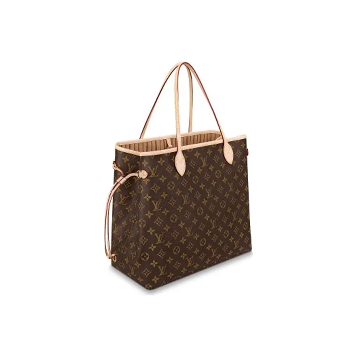 LOUIS VUITTON NEVERFULL Coated Canvas With Leather Combo Bag, Tote Bag, Shopping Bag, Handbag, Shoulder Bag Women's-3
