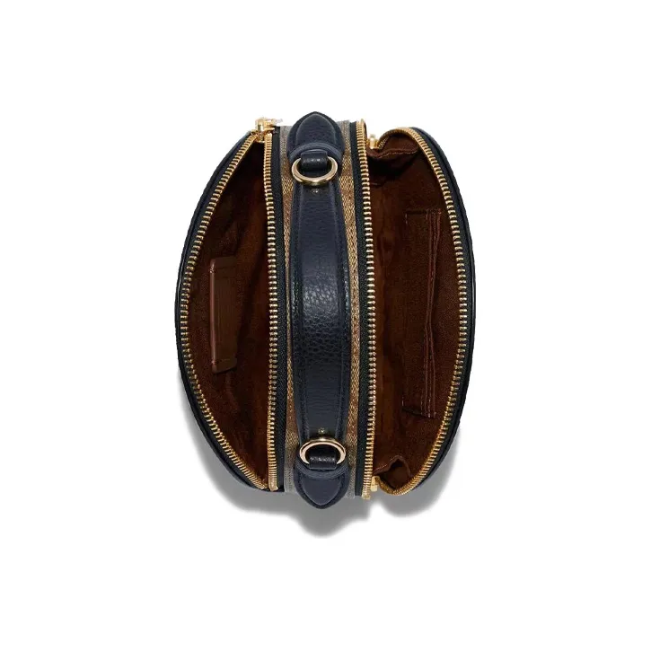 COACH X Michel Basquiat Signature Canteen Crossbody Bag Small Brown-1