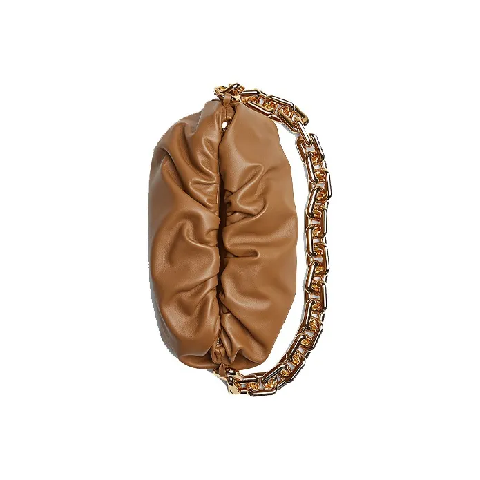 Bottega Veneta Chain Pouch Teak-1