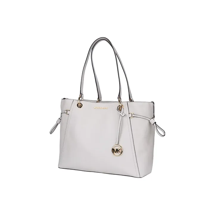 MICHAEL KORS Nicole Cow Leather Handbag, Shoulder Bag Women's Vanilla-1