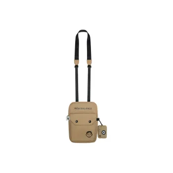 New Balance Fabric Shoulder Bag, Crossbody Bag Regular Unisex Khaki