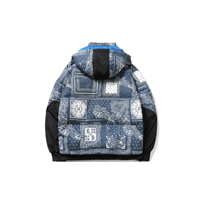Guuka Puffer Jacket Unisex Dark Blue-1