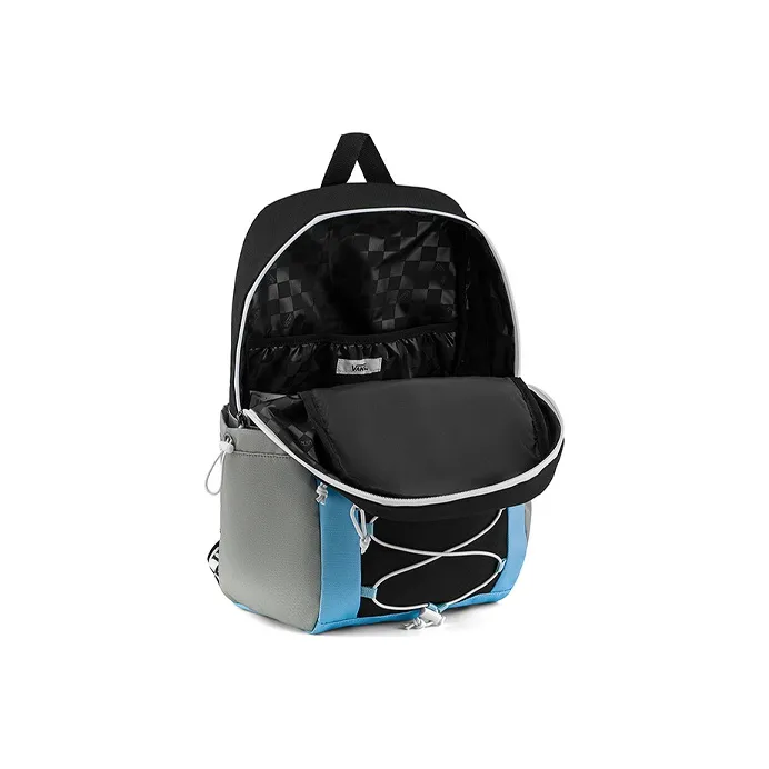 Vans Polyester Backpack Regular Unisex Blue Black-3