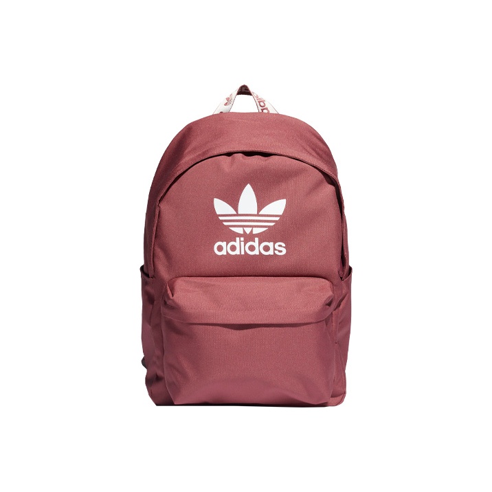 adidas originals big logo dark pink backpack
