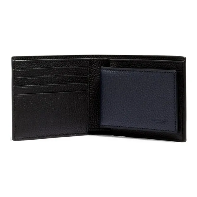 COACH 3 IN 1 Wallet Leather Wallet Men's Black & Brown-1