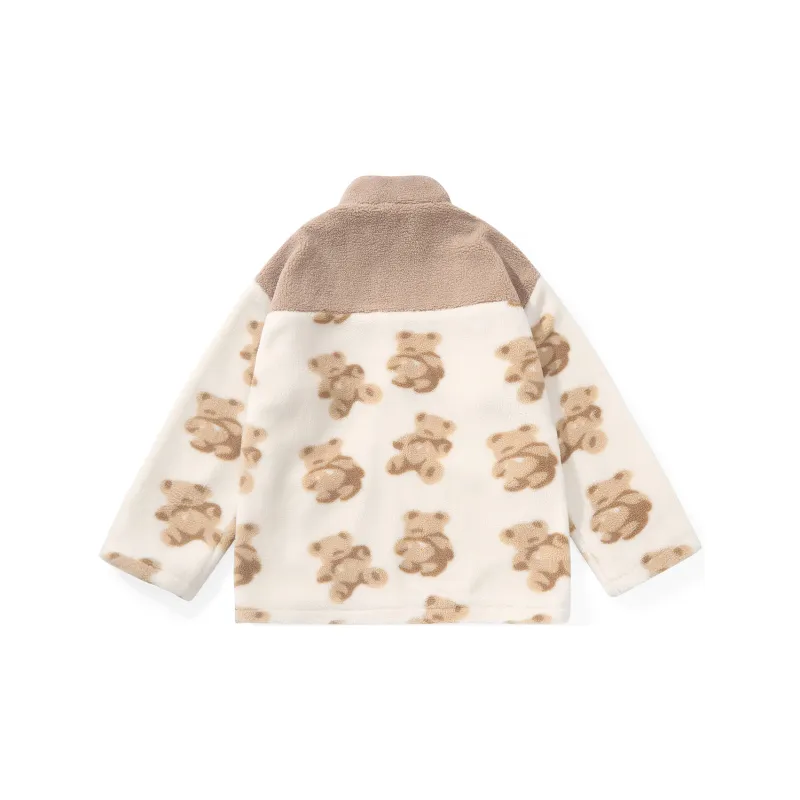 BIRDTALK Jackets Unisex Apricot Brown-2