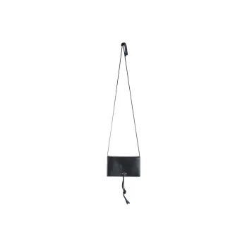 MARNI Cow Leather Messenger Bag Shoulder Bag Crossbody Bag Small Size Unisex Marine Blue/Black