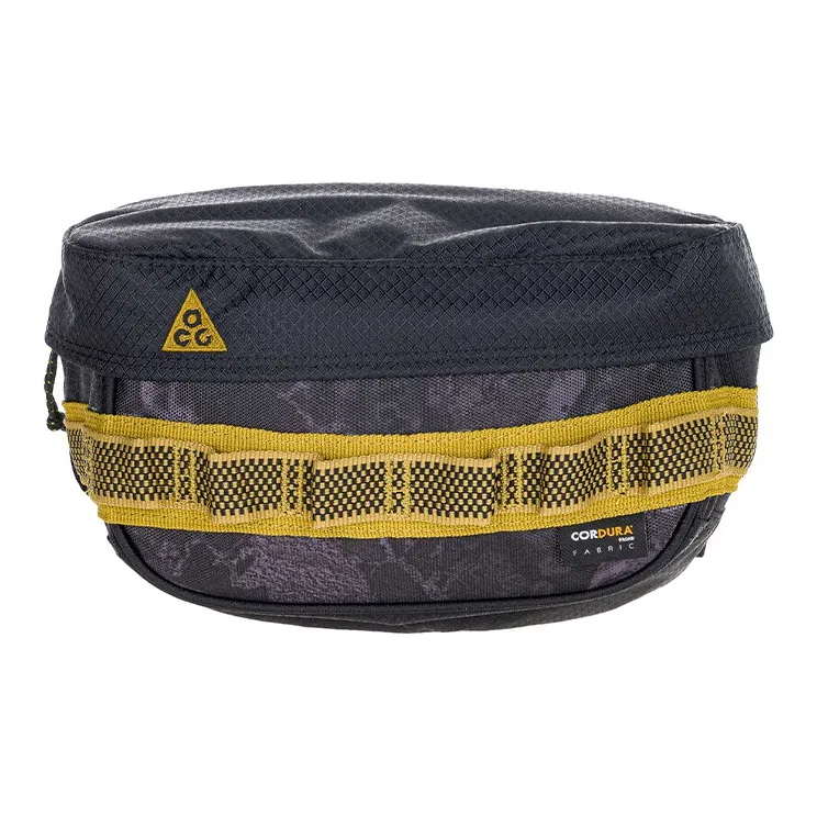 Nike Polyester Sling Bag, Crossbody Bag, Fanny Pack Regular Men's Black-0