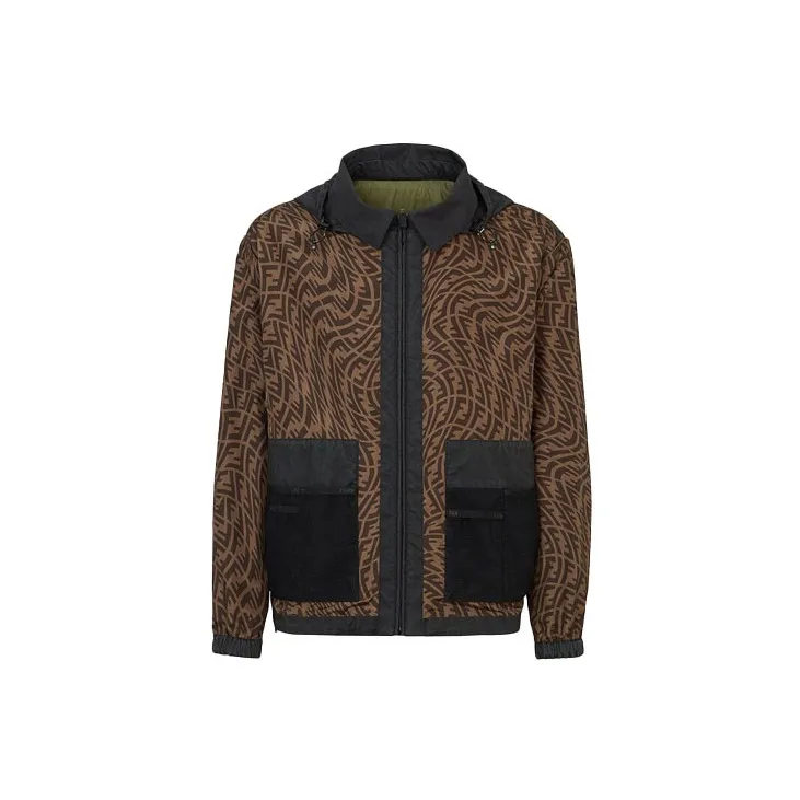 FENDI Jackets & Coats Men's Green-1