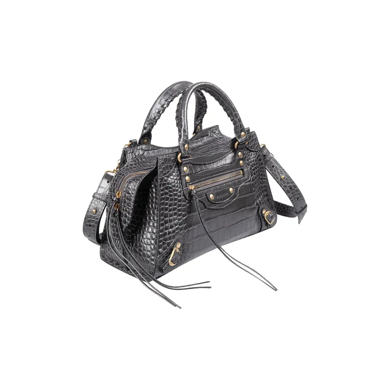 Balenciaga Neo Classic Leather Handbag Small Size Women's-2