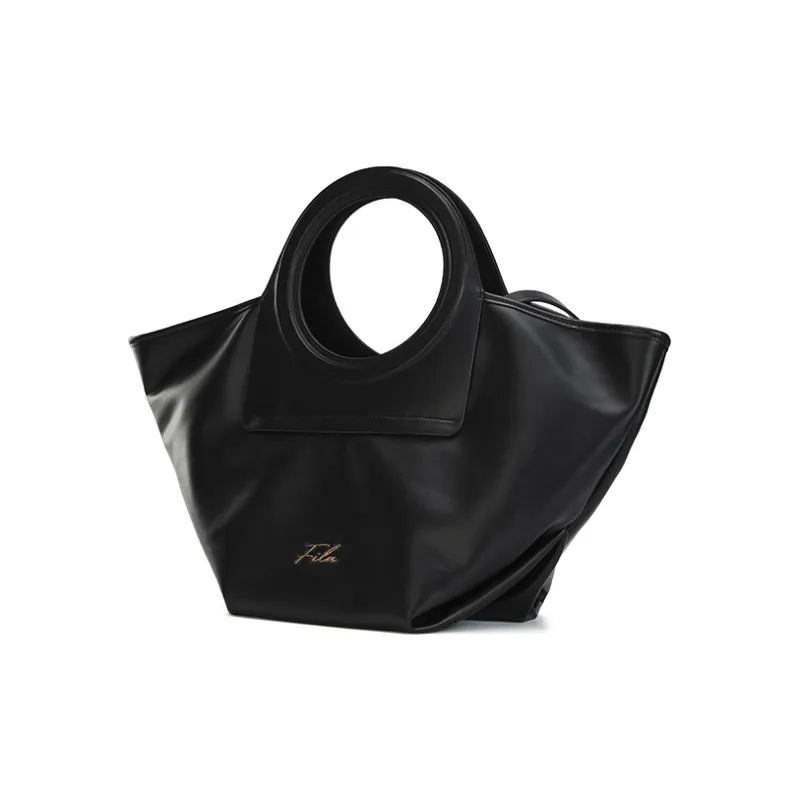 FILA Fabric Handbag, Crossbody Bag Regular Women's Jet Black-2