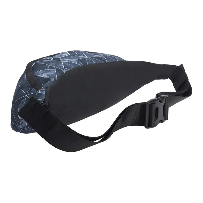 LiNing Training Series Polyester Sling Bag Fanny Pack Unisex Black Gray Color-3