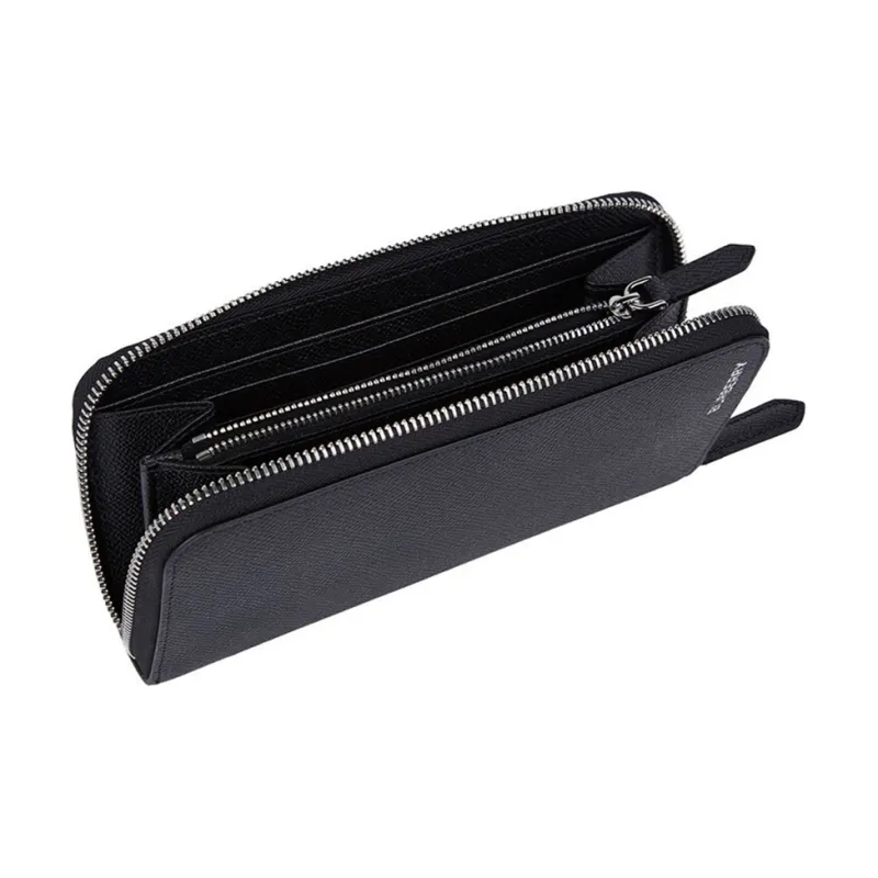 Burberry Bag Collection Calfskin Clutch Card Holder, Wallet Men's Black-5
