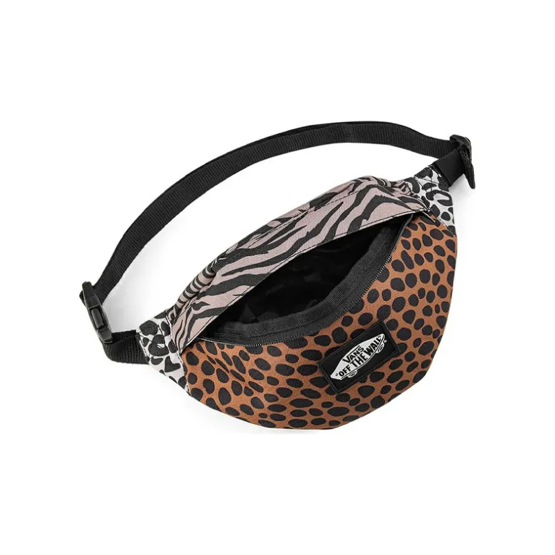 Vans Polyester Fanny Pack Regular Unisex Animal Print Patchwork Zebra Print Leopard Cow Print-2