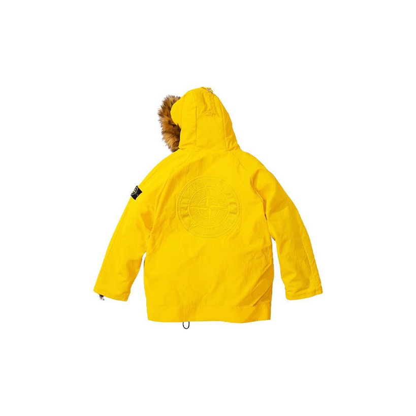 Supreme Stone Island Formula Steel Reversible Faux Fur Parka