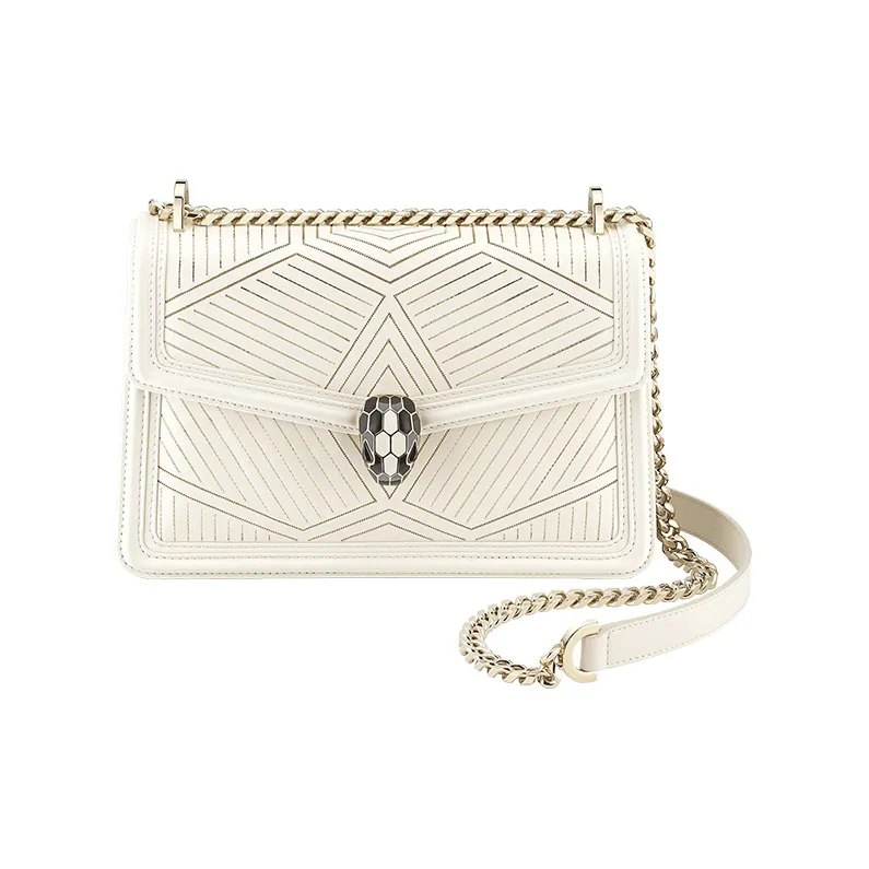 BVLGARI Serpenti Diamond Blast Shoulder Bags-0