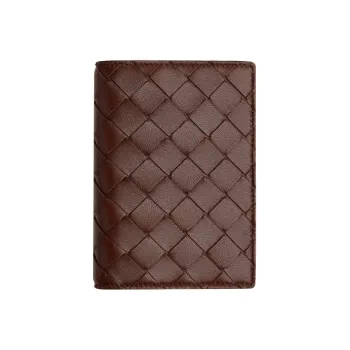 Bottega Veneta Bottega Veneta Luggage Collection Cow Leather Wallet Women's Brown