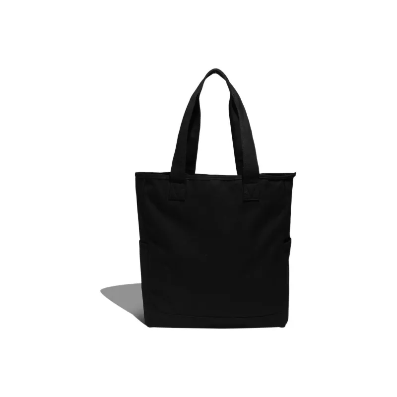 Adidas Canvas Bag, Tote Bag, Shopping Bag, Shoulder Bag, Handbag Regular Unisex Black-2