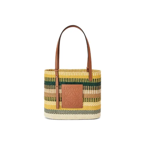 LOEWE Square Basket Shoulder Bags