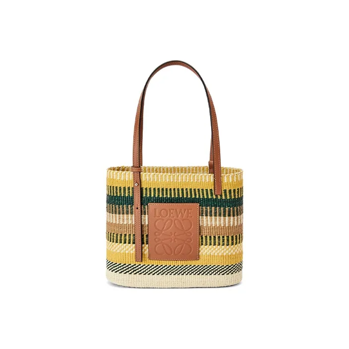 LOEWE Square Basket Shoulder Bags-0