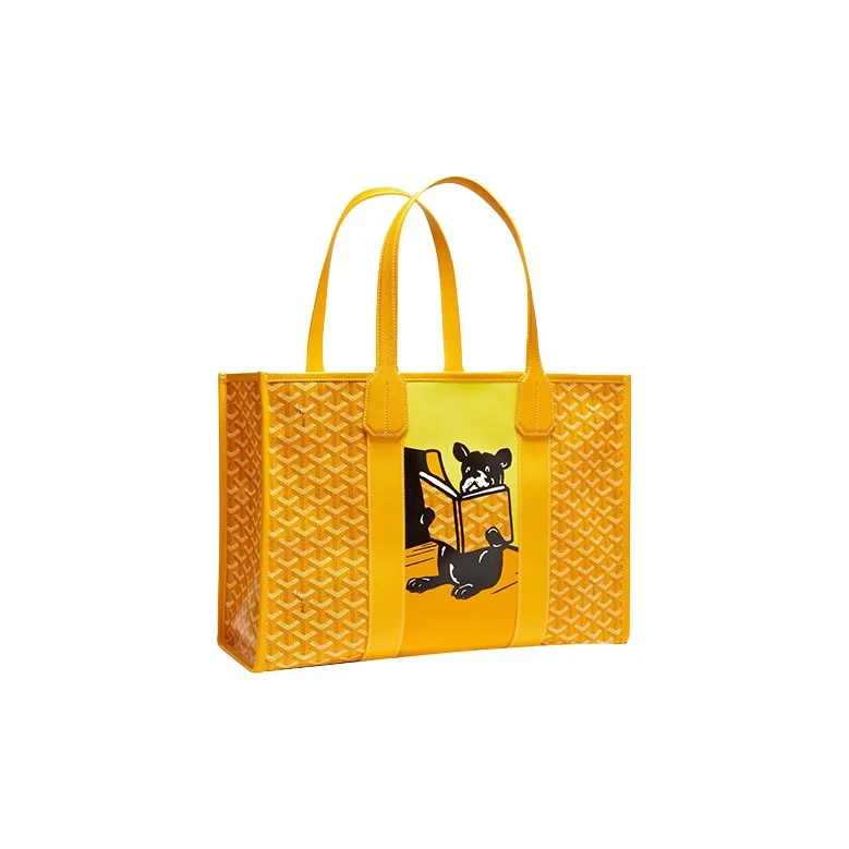 GOYARD Villette Tote Bag Mm Yellow-1