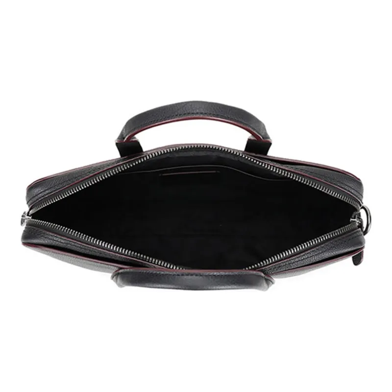 COACH Metropolitan Leather Laptop Bags Briefcases Regular Men's Black-5