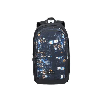 Anta PU Laptop Bag Travel Backpack Regular Unisex Black